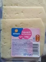 Mängden socker i Queso havarti light