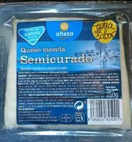 Mängden socker i Queso mezcla semicurado