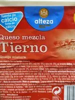 Mängden socker i Queso mezcla tierno