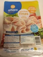 Mängden socker i fiambre de pechuga de pavo