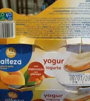 Mängden socker i Yogur con melocotón