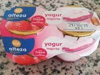 Mängden socker i Yogur fresa