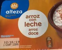 Mängden socker i Arroz con leche