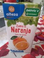 Mängden socker i Zumo naranja