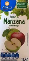 Mängden socker i Zumo de Manzana