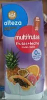 Mängden socker i Multifrutas frutas+leche