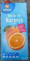 Mängden socker i Nectar de Naranja