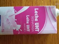 Mängden socker i Leche UHT desnatada