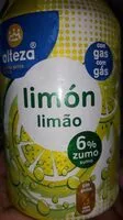 Mängden socker i Limón linão con gas alteza