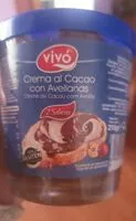 Mängden socker i Crema al cacao con avellanas