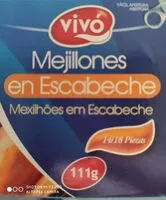 Mängden socker i Mejillones en Escabeche