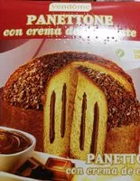 Mängden socker i Panetone con crema de chocolate