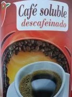 Mängden socker i Café soluble descafeinado