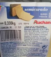 Mängden socker i Queso mezcla semicurado