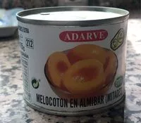 Mängden socker i Melocoton de almibal(mitades)