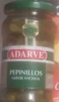 Mängden socker i Pepinillos sabor anchoa adarve