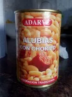 Mängden socker i Alubias con chorizo