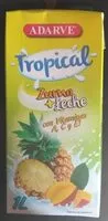 Mängden socker i Zumo + leche tropical