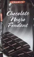 Mängden socker i Chocolate Negro Fondant