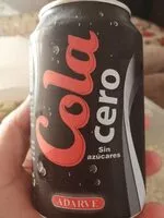 Mängden socker i Cola cero
