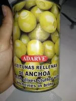 Mängden socker i aceitunas