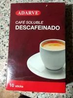 Mängden socker i Cafe soluble descafeinado