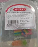 Mängden socker i Goma surtida azúcar "adarve"t-190g