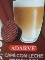 Mängden socker i Café con leche cápsulas