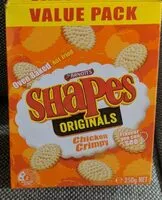 Mängden socker i Shapes Chicken crimpy