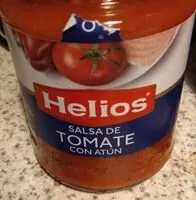 Mängden socker i Sauce tomate au thon