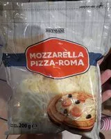 Mängden socker i Mozzarella pizza-roma