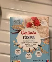 Mängden socker i Porridge vanille Gerlinéa