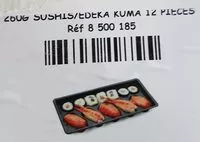 Mängden socker i Sushis  Nigiris