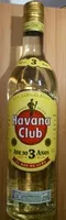 Socker och näringsämnen i Havana club