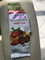 Mängden socker i Mezcla de frutas, nueces y chocolate