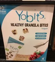 Mängden socker i Healthy granola bites yogurt