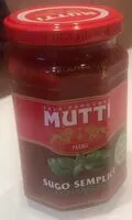Mängden socker i Mutti
