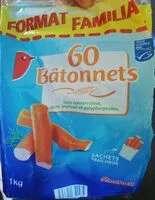 Mängden socker i 60 Bâtonnets