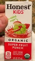 Mängden socker i Honest kids