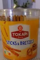 Mängden socker i Sticks & Bretzels