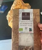 Mängden socker i Chocolat au lait figue-pistache