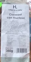 Mängden socker i Croissant con fructosa