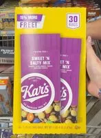 Mängden socker i Sweet and salty mix