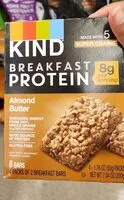 Mängden socker i Almond Butter Breakfast Protein Bar