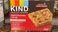 Mängden socker i Dark Chocolate Chunk Granola Bars