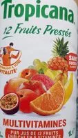 Mängden socker i 12 Fruits Pressés Multifruits
