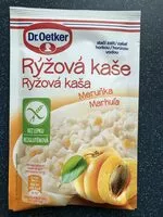 Mängden socker i Rýžová kaše meruňka