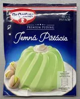 Mängden socker i Pudink jemná pistácie