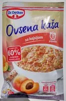Mängden socker i Ovsena kaša sa kajsijom