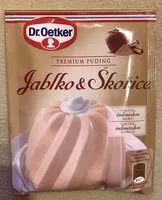 Mängden socker i Premium puding jablko a skořice